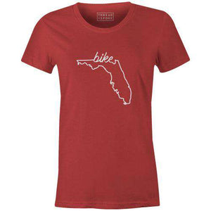 Bike Florida Women'sThread+Spoke - THREAD+SPOKE | MTB APPAREL | ROAD BIKING T-SHIRTS | BICYCLE T SHIRTS |