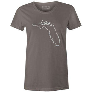 Bike Florida Women'sThread+Spoke - THREAD+SPOKE | MTB APPAREL | ROAD BIKING T-SHIRTS | BICYCLE T SHIRTS |