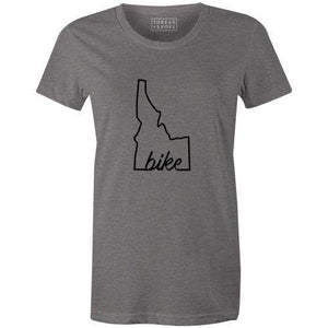 Bike Idaho Women'sThread+Spoke - THREAD+SPOKE | MTB APPAREL | ROAD BIKING T-SHIRTS | BICYCLE T SHIRTS |