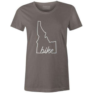 Bike Idaho Women'sThread+Spoke - THREAD+SPOKE | MTB APPAREL | ROAD BIKING T-SHIRTS | BICYCLE T SHIRTS |