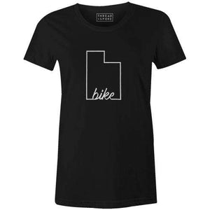 Bike Utah Women'sThread+Spoke - THREAD+SPOKE | MTB APPAREL | ROAD BIKING T-SHIRTS | BICYCLE T SHIRTS |
