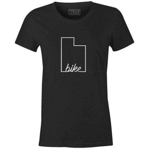 Bike Utah Women'sThread+Spoke - THREAD+SPOKE | MTB APPAREL | ROAD BIKING T-SHIRTS | BICYCLE T SHIRTS |
