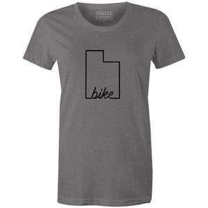 Bike Utah Women'sThread+Spoke - THREAD+SPOKE | MTB APPAREL | ROAD BIKING T-SHIRTS | BICYCLE T SHIRTS |