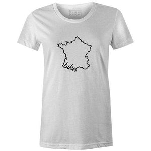 Bike France Women'sThread+Spoke - THREAD+SPOKE | MTB APPAREL | ROAD BIKING T-SHIRTS | BICYCLE T SHIRTS |