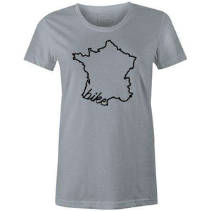 Bike France Women'sThread+Spoke - THREAD+SPOKE | MTB APPAREL | ROAD BIKING T-SHIRTS | BICYCLE T SHIRTS |