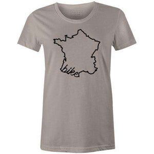 Bike France Women'sThread+Spoke - THREAD+SPOKE | MTB APPAREL | ROAD BIKING T-SHIRTS | BICYCLE T SHIRTS |