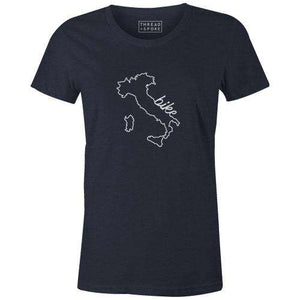 Bike Italy Women'sThread+Spoke - THREAD+SPOKE | MTB APPAREL | ROAD BIKING T-SHIRTS | BICYCLE T SHIRTS |