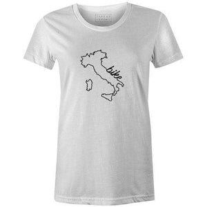 Bike Italy Women'sThread+Spoke - THREAD+SPOKE | MTB APPAREL | ROAD BIKING T-SHIRTS | BICYCLE T SHIRTS |