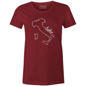 Bike Italy Women'sThread+Spoke - THREAD+SPOKE | MTB APPAREL | ROAD BIKING T-SHIRTS | BICYCLE T SHIRTS |