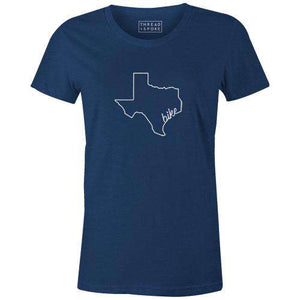 Bike Texas Women'sThread+Spoke - THREAD+SPOKE | MTB APPAREL | ROAD BIKING T-SHIRTS | BICYCLE T SHIRTS |