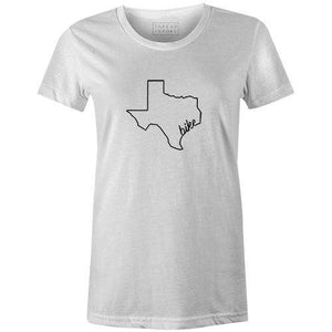 Bike Texas Women'sThread+Spoke - THREAD+SPOKE | MTB APPAREL | ROAD BIKING T-SHIRTS | BICYCLE T SHIRTS |