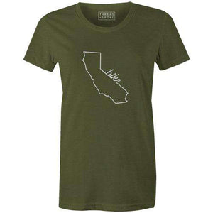 Bike California Women'sThread+Spoke - THREAD+SPOKE | MTB APPAREL | ROAD BIKING T-SHIRTS | BICYCLE T SHIRTS |