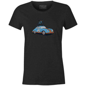 Bike Porsche Women'sThread+Spoke - THREAD+SPOKE | MTB APPAREL | ROAD BIKING T-SHIRTS | BICYCLE T SHIRTS |