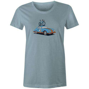 Bike Porsche Women'sThread+Spoke - THREAD+SPOKE | MTB APPAREL | ROAD BIKING T-SHIRTS | BICYCLE T SHIRTS |