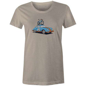 Bike Porsche Women'sThread+Spoke - THREAD+SPOKE | MTB APPAREL | ROAD BIKING T-SHIRTS | BICYCLE T SHIRTS |