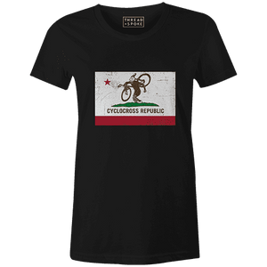 CX Republic Women'sThread+Spoke - THREAD+SPOKE | MTB APPAREL | ROAD BIKING T-SHIRTS | BICYCLE T SHIRTS |