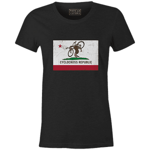 CX Republic Women'sThread+Spoke - THREAD+SPOKE | MTB APPAREL | ROAD BIKING T-SHIRTS | BICYCLE T SHIRTS |