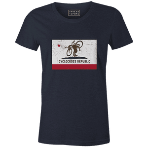 CX Republic Women'sThread+Spoke - THREAD+SPOKE | MTB APPAREL | ROAD BIKING T-SHIRTS | BICYCLE T SHIRTS |
