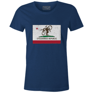 CX Republic Women'sThread+Spoke - THREAD+SPOKE | MTB APPAREL | ROAD BIKING T-SHIRTS | BICYCLE T SHIRTS |