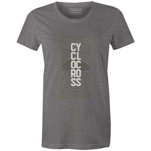 CX Stamp Women'sThread+Spoke - THREAD+SPOKE | MTB APPAREL | ROAD BIKING T-SHIRTS | BICYCLE T SHIRTS |