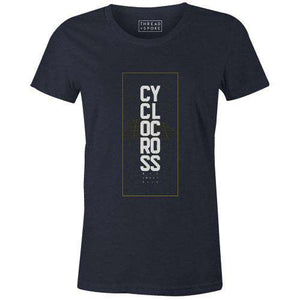 CX Stamp Women'sThread+Spoke - THREAD+SPOKE | MTB APPAREL | ROAD BIKING T-SHIRTS | BICYCLE T SHIRTS |