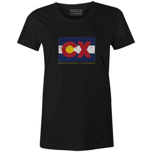 CX Colorado Women'sThread+Spoke - THREAD+SPOKE | MTB APPAREL | ROAD BIKING T-SHIRTS | BICYCLE T SHIRTS |