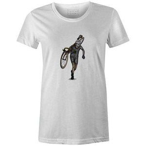 CX Rider Women'sThread+Spoke - THREAD+SPOKE | MTB APPAREL | ROAD BIKING T-SHIRTS | BICYCLE T SHIRTS |