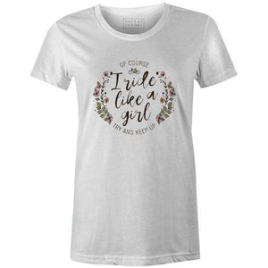 Ride Like a GirlThread+Spoke - THREAD+SPOKE | MTB APPAREL | ROAD BIKING T-SHIRTS | BICYCLE T SHIRTS |