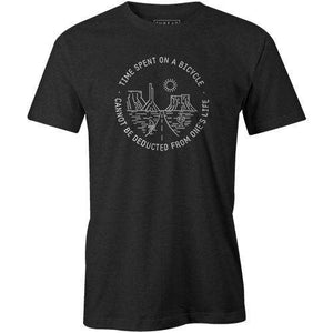 Time Spent On a BikeThread+Spoke - THREAD+SPOKE | MTB APPAREL | ROAD BIKING T-SHIRTS | BICYCLE T SHIRTS |