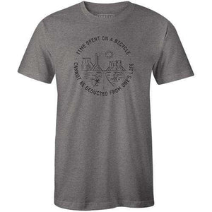 Time Spent On a BikeThread+Spoke - THREAD+SPOKE | MTB APPAREL | ROAD BIKING T-SHIRTS | BICYCLE T SHIRTS |