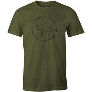 Time Spent On a BikeThread+Spoke - THREAD+SPOKE | MTB APPAREL | ROAD BIKING T-SHIRTS | BICYCLE T SHIRTS |