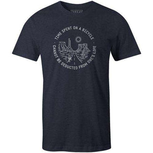 Time Spent On a BikeThread+Spoke - THREAD+SPOKE | MTB APPAREL | ROAD BIKING T-SHIRTS | BICYCLE T SHIRTS |