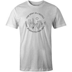 Time Spent On a BikeThread+Spoke - THREAD+SPOKE | MTB APPAREL | ROAD BIKING T-SHIRTS | BICYCLE T SHIRTS |