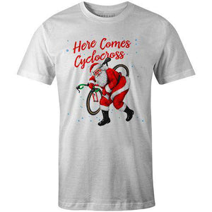 Here Comes CyclocrossThread+Spoke - THREAD+SPOKE | MTB APPAREL | ROAD BIKING T-SHIRTS | BICYCLE T SHIRTS |