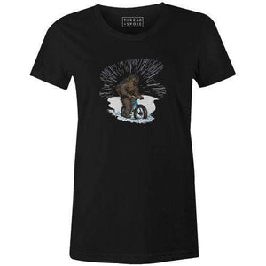 Fat Chewy Women'sThread+Spoke - THREAD+SPOKE | MTB APPAREL | ROAD BIKING T-SHIRTS | BICYCLE T SHIRTS |
