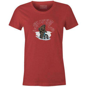 Fat Chewy Women'sThread+Spoke - THREAD+SPOKE | MTB APPAREL | ROAD BIKING T-SHIRTS | BICYCLE T SHIRTS |