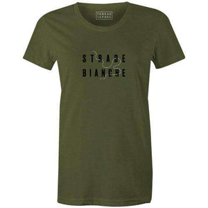 Strade Bianche Women'sThread+Spoke - THREAD+SPOKE | MTB APPAREL | ROAD BIKING T-SHIRTS | BICYCLE T SHIRTS |