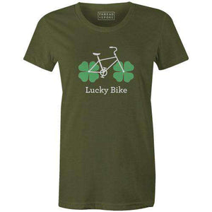 Lucky Bike Women'sThread+Spoke - THREAD+SPOKE | MTB APPAREL | ROAD BIKING T-SHIRTS | BICYCLE T SHIRTS |