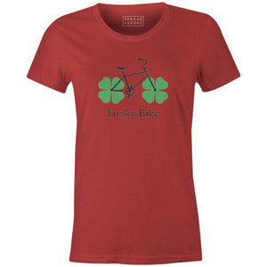 Lucky Bike Women'sThread+Spoke - THREAD+SPOKE | MTB APPAREL | ROAD BIKING T-SHIRTS | BICYCLE T SHIRTS |