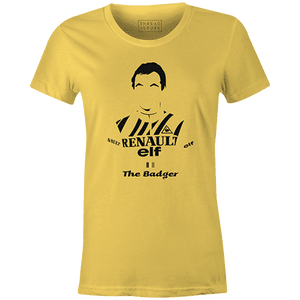 The Badger Women'sBICI - THREAD+SPOKE | MTB APPAREL | ROAD BIKING T-SHIRTS | BICYCLE T SHIRTS |