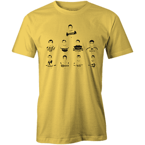 Legends of FranceBICI - THREAD+SPOKE | MTB APPAREL | ROAD BIKING T-SHIRTS | BICYCLE T SHIRTS |