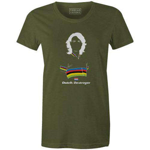Dutch Destroyer Women'sBICI - THREAD+SPOKE | MTB APPAREL | ROAD BIKING T-SHIRTS | BICYCLE T SHIRTS |