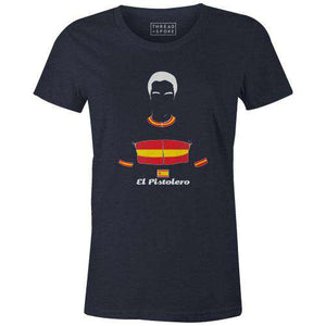 El Pistolero Women'sBICI - THREAD+SPOKE | MTB APPAREL | ROAD BIKING T-SHIRTS | BICYCLE T SHIRTS |