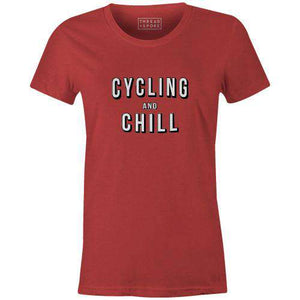 Cycling And Chill Women'sBoggs Nicolas - THREAD+SPOKE | MTB APPAREL | ROAD BIKING T-SHIRTS | BICYCLE T SHIRTS |