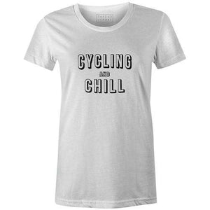 Cycling And Chill Women'sBoggs Nicolas - THREAD+SPOKE | MTB APPAREL | ROAD BIKING T-SHIRTS | BICYCLE T SHIRTS |