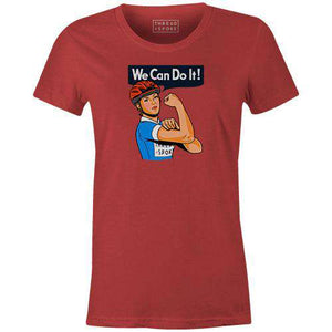 We Can Do It!Boggs Nicolas - THREAD+SPOKE | MTB APPAREL | ROAD BIKING T-SHIRTS | BICYCLE T SHIRTS |