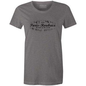 The Hell Of The North Women'sFludvd - THREAD+SPOKE | MTB APPAREL | ROAD BIKING T-SHIRTS | BICYCLE T SHIRTS |