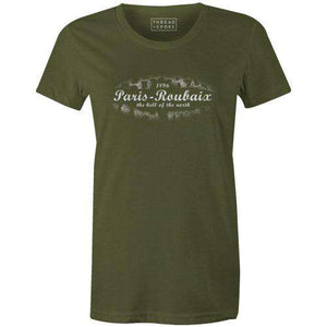 The Hell Of The North Women'sFludvd - THREAD+SPOKE | MTB APPAREL | ROAD BIKING T-SHIRTS | BICYCLE T SHIRTS |