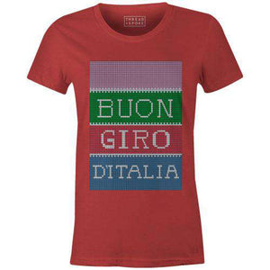 Buon Giro D'Italia Women'sJordon Mazziotti - THREAD+SPOKE | MTB APPAREL | ROAD BIKING T-SHIRTS | BICYCLE T SHIRTS |
