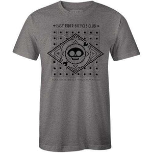 Easy Rider Badge TeeLadislas Chachignot - THREAD+SPOKE | MTB APPAREL | ROAD BIKING T-SHIRTS | BICYCLE T SHIRTS |